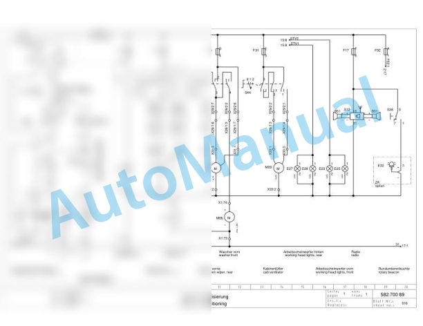 Bomag BW 213 D-3 Single Drum Vibratory Rollers Electric, Hydraulic Schematics Diagram 101581421001 - 101581421214 2 Bomag BW 213 D-3 Single Drum Vibratory Rollers Electric, Hydraulic Schematics Diagram 101581421001 - 101581421214-2