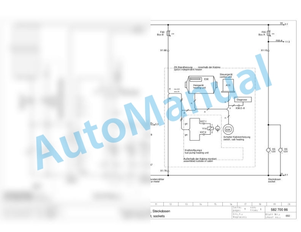 Bomag BW 213 DH-3 Single Drum Vibratory Rollers Electric, Hydraulic Schematics Diagram 101580391007 - 101580391020 2 Bomag BW 213 DH-3 Single Drum Vibratory Rollers Electric, Hydraulic Schematics Diagram 101580391007 - 101580391020-2