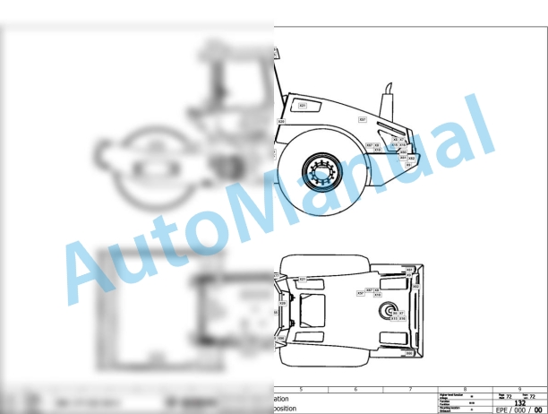 Bomag BW 213 DH-4 Single Drum Vibratory Rollers Electric, Hydraulic Schematics Diagram 101584111001 - 101584111115 3 Bomag BW 213 DH-4 Single Drum Vibratory Rollers Electric, Hydraulic Schematics Diagram 101584111001 - 101584111115-3
