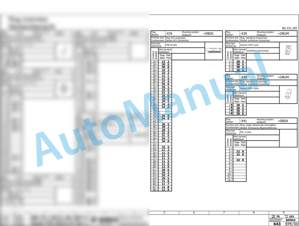 Bomag BW 213 DH-5 TIER 3 Single Drum Vibratory Rollers Electric, Hydraulic Schematics Diagram 101586721001 - 101586729999 3 Bomag BW 213 DH-5 TIER 3 Single Drum Vibratory Rollers Electric, Hydraulic Schematics Diagram 101586721001 - 101586729999-3