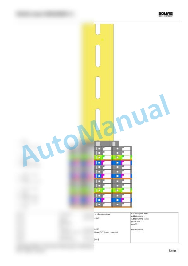 Bomag BW 213 PDH-4 Single Drum Vibratory Rollers Electric, Hydraulic Schematics Diagram 101583151001 - 101583151046 3 Bomag BW 213 PDH-4 Single Drum Vibratory Rollers Electric, Hydraulic Schematics Diagram 101583151001 - 101583151046-3