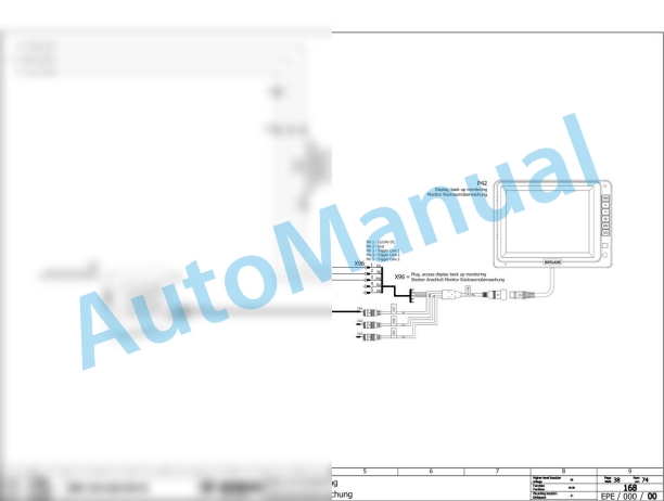 Bomag BW 219 DH-4i EU FLEX Single Drum Vibratory Rollers Electric, Hydraulic Schematics Diagram 101585421001 - 101585421025 2 Bomag BW 219 DH-4i EU FLEX Single Drum Vibratory Rollers Electric, Hydraulic Schematics Diagram 101585421001 - 101585421025-2
