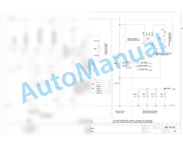 Bomag BW 219 PD-4 Single Drum Vibratory Rollers Electric Schematics Diagram 101582111001 - 101582111026 3 Bomag BW 219 PD-4 Single Drum Vibratory Rollers Electric Schematics Diagram 101582111001 - 101582111026-3