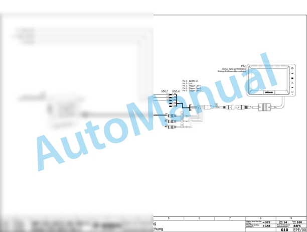 Bomag BW 219 PD-5 TIER 3 Single Drum Vibratory Rollers Electric Schematics Diagram 101586621001 - 101586629999 2 Bomag BW 219 PD-5 TIER 3 Single Drum Vibratory Rollers Electric Schematics Diagram 101586621001 - 101586629999-2