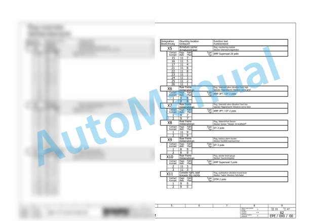 Bomag BW 220 D-40 Single Drum Vibratory Rollers Electric, Hydraulic Schematics Diagram 861884011001 - 861884011076 3 Bomag BW 220 D-40 Single Drum Vibratory Rollers Electric, Hydraulic Schematics Diagram 861884011001 - 861884011076-3