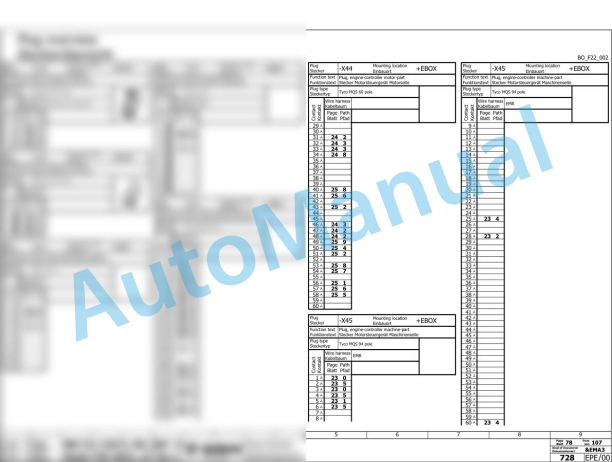 Bomag BW 222 D-5 Single Drum Vibratory Rollers Electric, Hydraulic Schematics Diagram 961587631001 - 961587639999 3 Bomag BW 222 D-5 Single Drum Vibratory Rollers Electric, Hydraulic Schematics Diagram 961587631001 - 961587639999-3