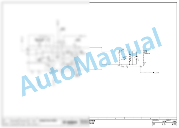 Bomag BW 226 -5 CL Single Drum Vibratory Rollers Hydraulic Schematics Diagram 961884351001 - 961884359999 2 Bomag BW 226 -5 CL Single Drum Vibratory Rollers Hydraulic Schematics Diagram 961884351001 - 961884359999-2