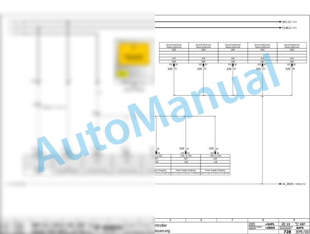 Bomag BW 226 BVC-5 Single Drum Vibratory Rollers Electric, Hydraulic Schematics Diagram 101586671001 - 101586679999 2 Bomag BW 226 BVC-5 Single Drum Vibratory Rollers Electric, Hydraulic Schematics Diagram 101586671001 - 101586679999-2