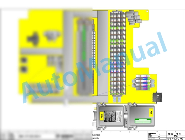 Bomag BW 226 DH-4 Single Drum Vibratory Rollers Electric, Hydraulic Schematics Diagram 101582881001 - 101582881252-3