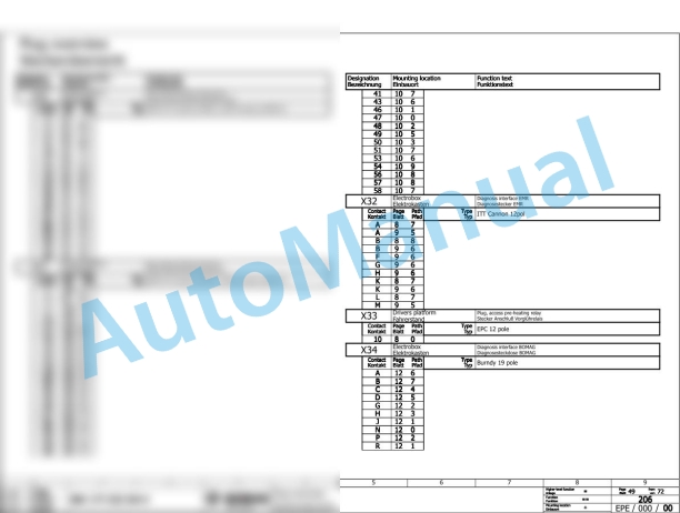 Bomag BW 226 DH-4 Single Drum Vibratory Rollers Electric, Hydraulic Schematics Diagram 861582361001 - 861582361011-3