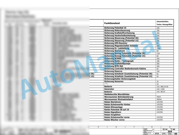 Bomag BW 226 DH-5 Single Drum Vibratory Rollers Electric, Hydraulic Schematics Diagram 101586411001 - 101586411025 2 Bomag BW 226 DH-5 Single Drum Vibratory Rollers Electric, Hydraulic Schematics Diagram 101586411001 - 101586411025-2