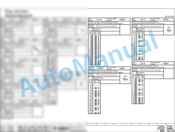 Bomag BW 226 DI-5 Single Drum Vibratory Rollers Electric, Hydraulic Schematics Diagram 101586681001 - 101586689999-2