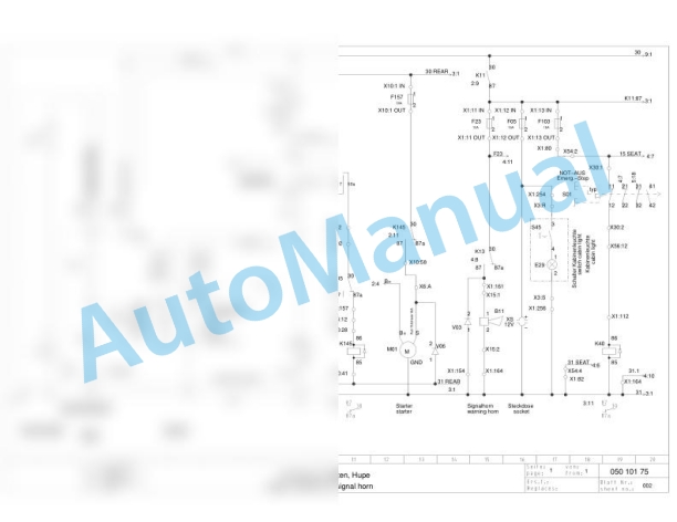 Bomag BW 266 AD Tandem Vibratory Rollers Electric, Hydraulic Schematics Diagram 901D20901005 - 901D20909999 2 Bomag BW 266 AD Tandem Vibratory Rollers Electric, Hydraulic Schematics Diagram 901D20901005 - 901D20909999-2