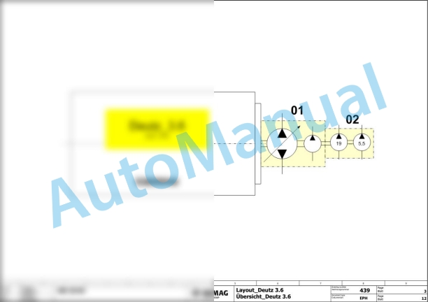Bomag BW 28 RH Rubber Tyred Rollers Electric, Hydraulic Schematics Diagram 101538401001 - 101538409999 3 Bomag BW 28 RH Rubber Tyred Rollers Electric, Hydraulic Schematics Diagram 101538401001 - 101538409999-3