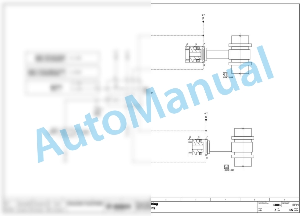 Bomag BW 28 RH Rubber Tyred Rollers Hydraulic Schematics Diagram 961538511004 - 961538519999 3 Bomag BW 28 RH Rubber Tyred Rollers Hydraulic Schematics Diagram 961538511004 - 961538519999-3