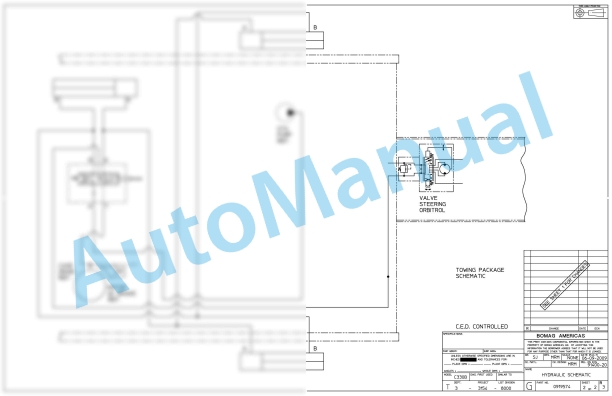 Bomag BW 5 AS 901B1 Static Rollers Electric, Hydraulic Schematics Diagram 901B15821001 - 901B15821011 2 Bomag BW 5 AS 901B1 Static Rollers Electric, Hydraulic Schematics Diagram 901B15821001 - 901B15821011-2