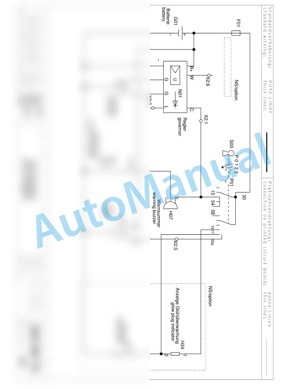 Bomag BW 65 S-2 Walk Behind Double Drum Vibratory Roller Electric Schematics Diagram 101100011001 - 101100012325 2 Bomag BW 65 S-2 Walk Behind Double Drum Vibratory Roller Electric Schematics Diagram 101100011001 - 101100012325-2