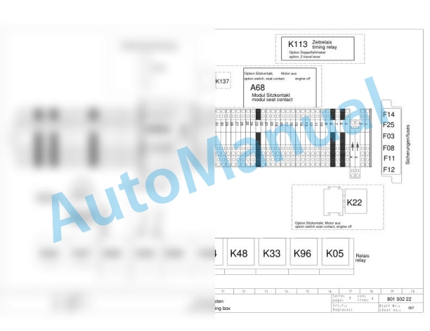 Bomag BW 90 AD-2 Tandem Vibratory Rollers Electric, Hydraulic Schematics Diagram 101460541001 - 101460541040 3 Bomag BW 90 AD-2 Tandem Vibratory Rollers Electric, Hydraulic Schematics Diagram 101460541001 - 101460541040-3
