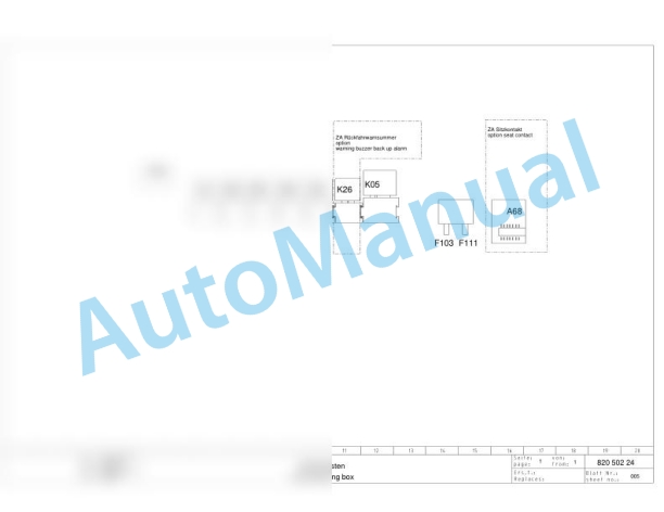 Bomag BW 900-2 Tandem Vibratory Rollers Electric, Hydraulic Schematics Diagram 861800021300 - 861800021587 3 Bomag BW 900-2 Tandem Vibratory Rollers Electric, Hydraulic Schematics Diagram 861800021300 - 861800021587-3