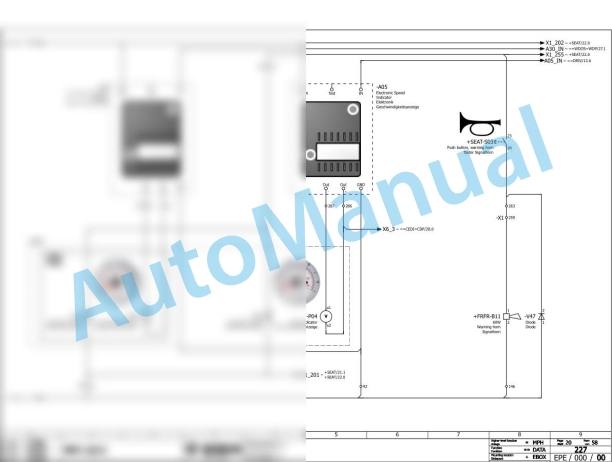 Bomag MPH 122-2 Soil Stabilizer - Asphalt Recycler Electric, Hydraulic Schematics Diagram 101590071020 - 101590071023 3 Bomag MPH 122-2 Soil Stabilizer - Asphalt Recycler Electric, Hydraulic Schematics Diagram 101590071020 - 101590071023-3