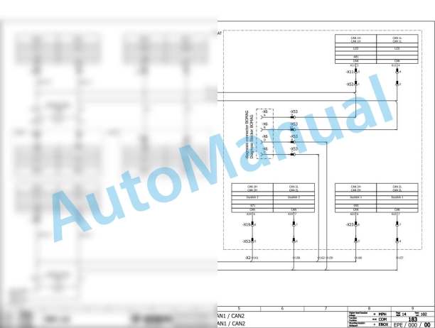 Bomag MPH 125 Soil Stabilizer - Asphalt Recycler Electric, Hydraulic, Pneumatic Schematics Diagram 101590211002 - 101590211030 3 Bomag MPH 125 Soil Stabilizer - Asphalt Recycler Electric, Hydraulic, Pneumatic Schematics Diagram 101590211002 - 101590211030-3