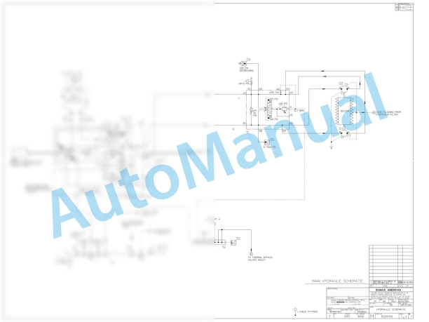 Bomag MPH 364-2 Soil Stabilizer - Asphalt Recycler Electric, Hydraulic Schematics Diagram 101596011001 - 101596011030 3 Bomag MPH 364-2 Soil Stabilizer - Asphalt Recycler Electric, Hydraulic Schematics Diagram 101596011001 - 101596011030-3