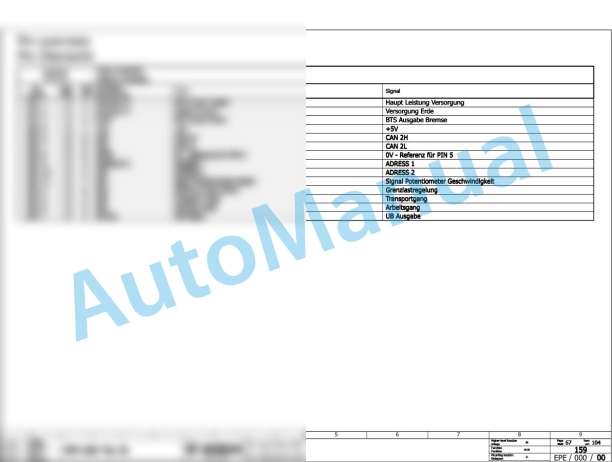 Bomag MPH 600 Soil Stabilizer - Asphalt Recycler Electric, Hydraulic, Pneumatic Schematics Diagram 101590301001 - 101590301023 3 Bomag MPH 600 Soil Stabilizer - Asphalt Recycler Electric, Hydraulic, Pneumatic Schematics Diagram 101590301001 - 101590301023-3