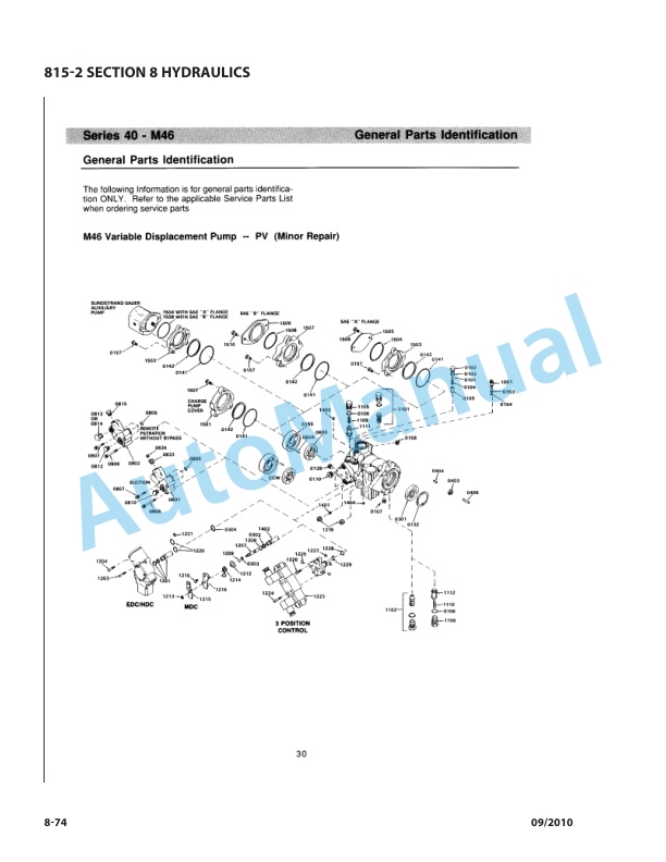 Bomag 815-2 Self Propelled Paver Repair Instructions 0852806 3 Bomag 815-2 Self Propelled Paver Repair Instructions 0852806-3