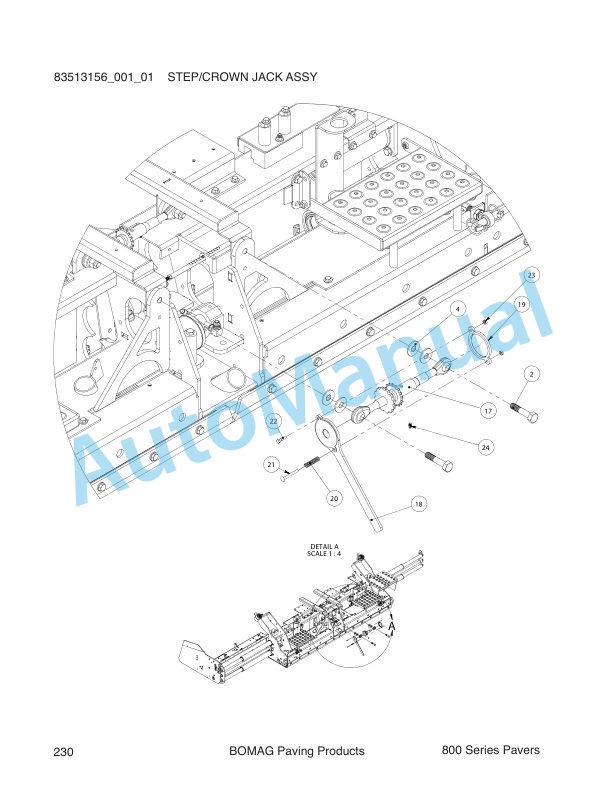 Bomag 815-2 Self Propelled Paver Spare Parts Catalogue 0852807 4 Bomag 815-2 Self Propelled Paver Spare Parts Catalogue 0852807-4
