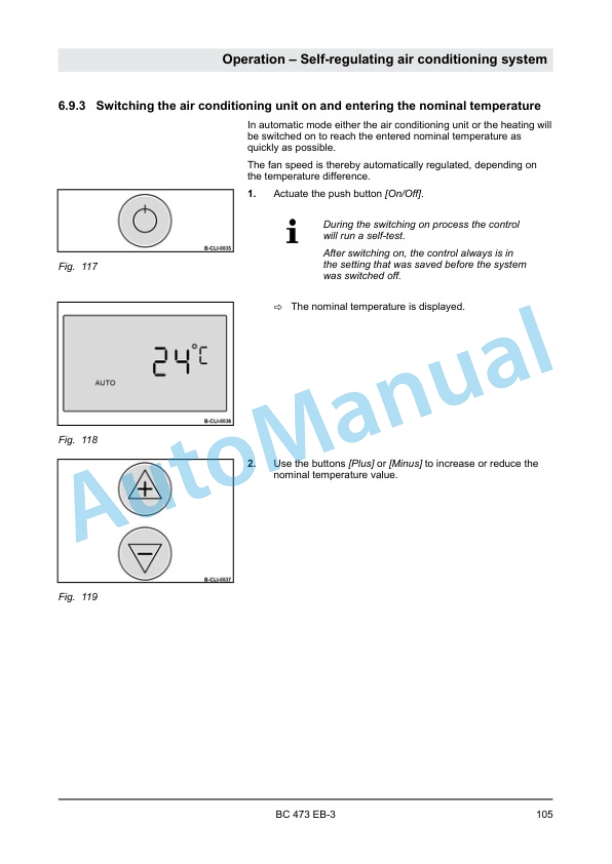 Alternative view of Bomag BC 473 EB-3 Soil Compactor Operating and Maintenance Instructions 00820281