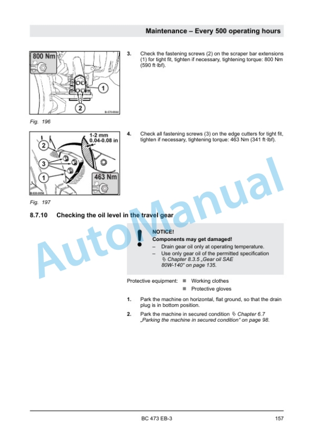 Bomag BC 473 EB-3 Soil Compactor Operating and Maintenance Instructions 00820281 4 Bomag BC 473 EB-3 Soil Compactor Operating and Maintenance Instructions 00820281 - Image 4