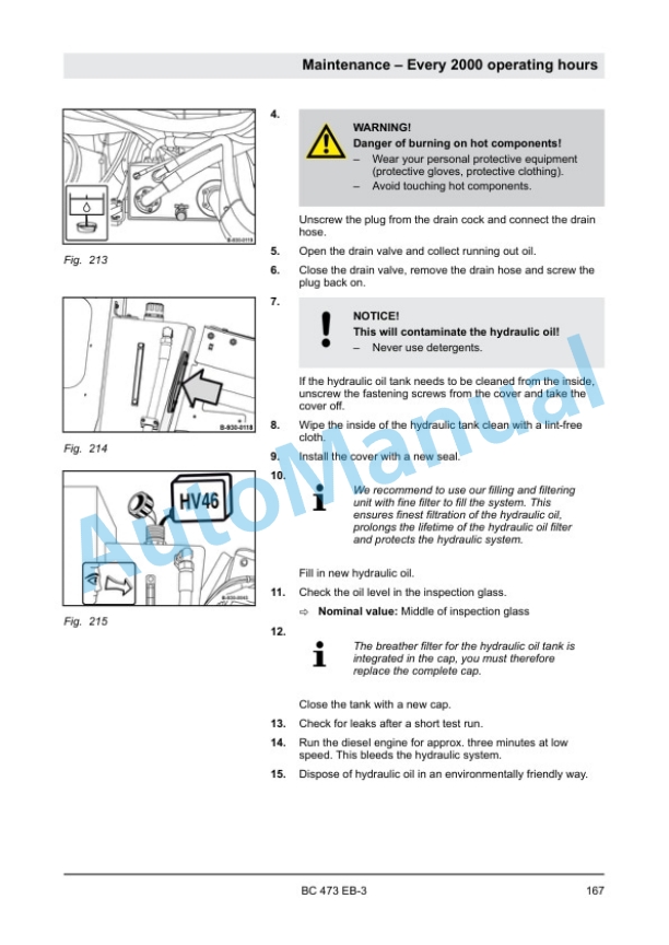 Bomag BC 473 EB-3 Soil Compactor Operating and Maintenance Instructions 00820281 5 Bomag BC 473 EB-3 Soil Compactor Operating and Maintenance Instructions 00820281 - Image 5