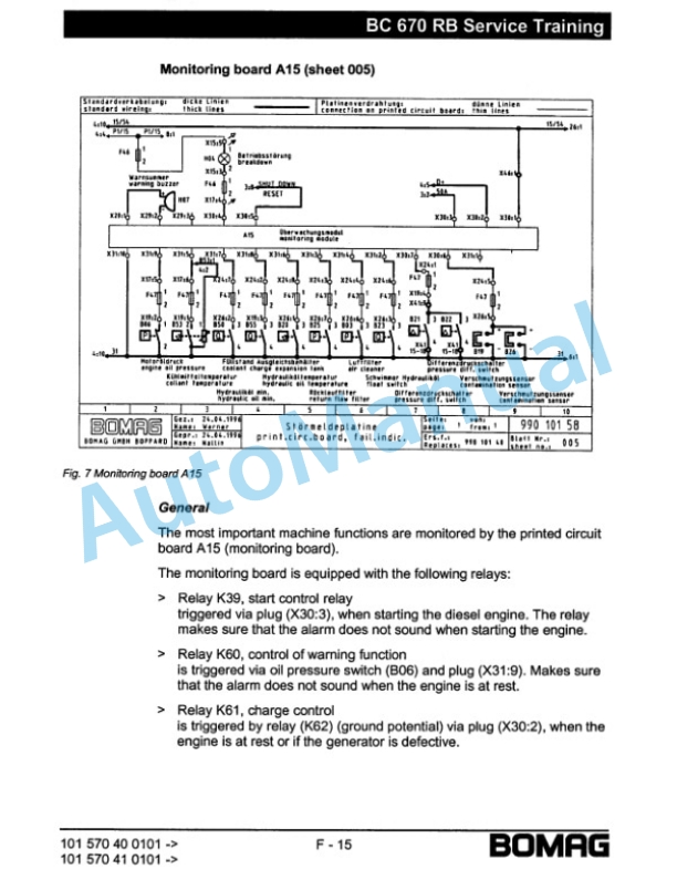 Bomag BC 670 RB (CUMMINS) Service Training 00809842 2 Bomag BC 670 RB (CUMMINS) Service Training 00809842-2