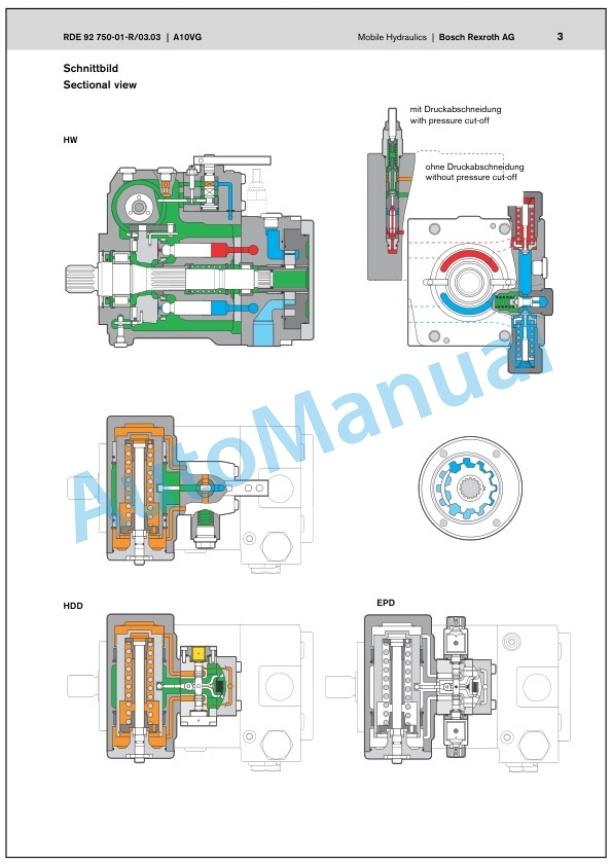 Bomag BF 800 C Road Finisher Service Manual 00891773 3 Bomag BF 800 C Road Finisher Service Manual 00891773 - Image 3