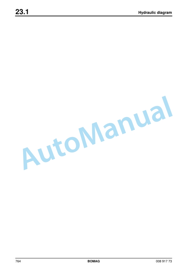 Bomag BF 800 C Road Finisher Service Manual 00891773 5 Bomag BF 800 C Road Finisher Service Manual 00891773 - Image 5