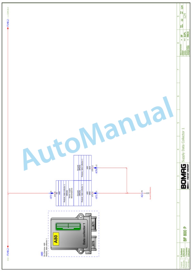 Bomag BF 800 P Road Finisher Service Manual 00892154 4 Bomag BF 800 P Road Finisher Service Manual 00892154 - Image 4