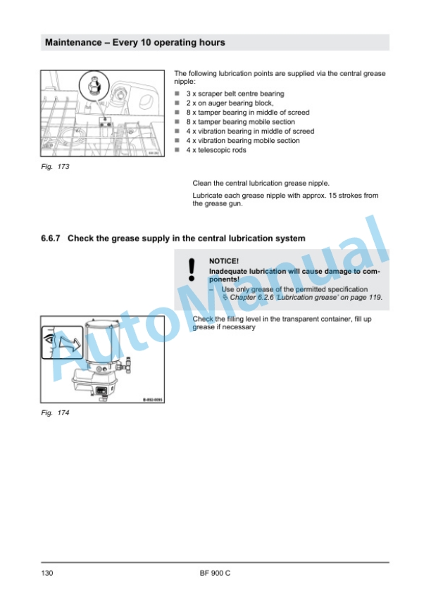 Bomag BF 900 C Paver Operating and Maintenance Instructions 00808181 3 Bomag BF 900 C Paver Operating and Maintenance Instructions 00808181 - Image 3