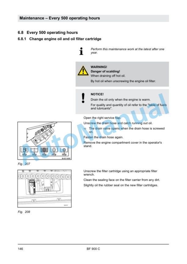 Bomag BF 900 C Paver Operating and Maintenance Instructions 00808181 4 Bomag BF 900 C Paver Operating and Maintenance Instructions 00808181 - Image 4