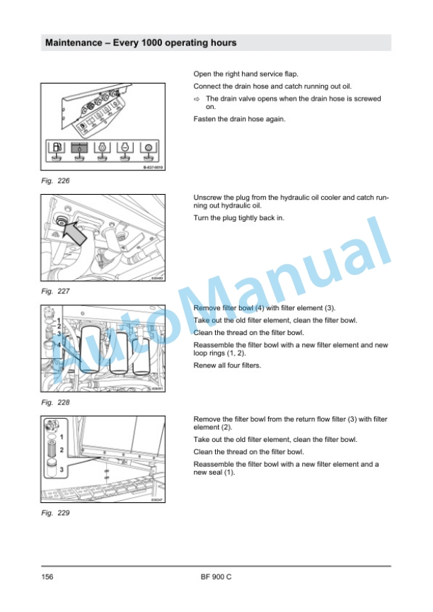Bomag BF 900 C Paver Operating and Maintenance Instructions 00808181 5 Bomag BF 900 C Paver Operating and Maintenance Instructions 00808181 - Image 5