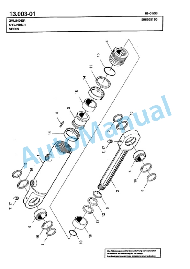 Bomag BG 160T Motor Grader Spare Parts Catalogue 00811234 4 Bomag BG 160T Motor Grader Spare Parts Catalogue 00811234-4