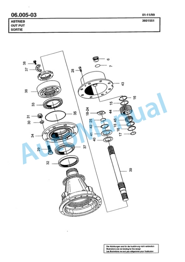 Bomag BG 190TA Motor Grader Spare Parts Catalogue 00811227 2 Bomag BG 190TA Motor Grader Spare Parts Catalogue 00811227-2