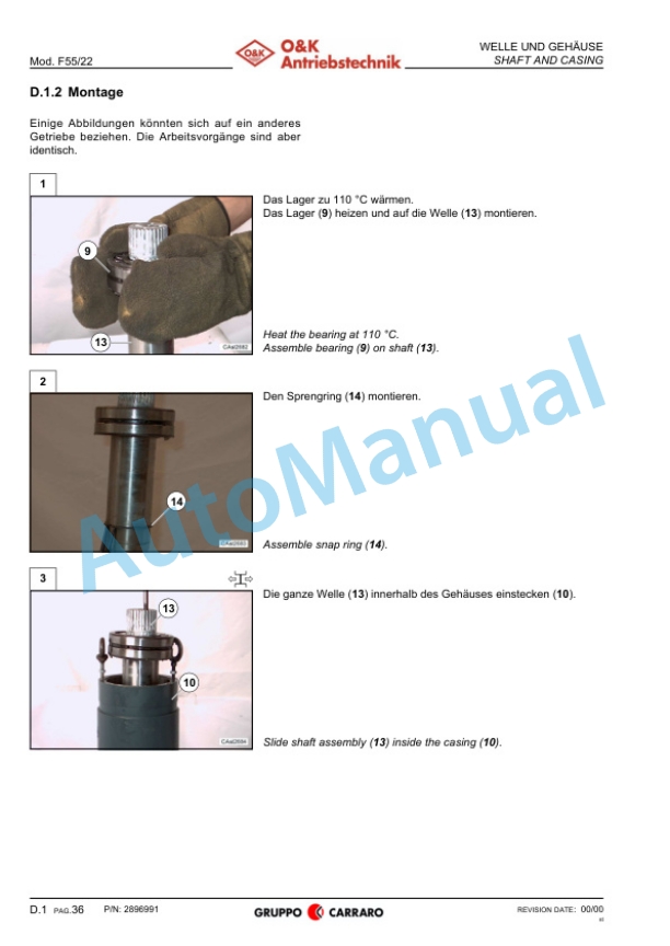 Bomag BM 1000-30 Service Manual 00840200 3 Bomag BM 1000-30 Service Manual 00840200 - Image 3