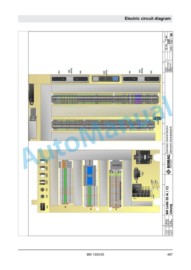 Bomag BM 1300-35 Cold Planer Service Manual 00840112 3 Bomag BM 1300-35 Cold Planer Service Manual 00840112 - Image 3