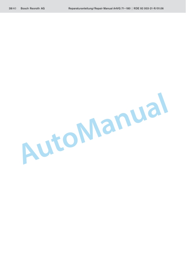 Bomag BM 1300-35 Cold Planer Service Manual 00840112 5 Bomag BM 1300-35 Cold Planer Service Manual 00840112 - Image 5