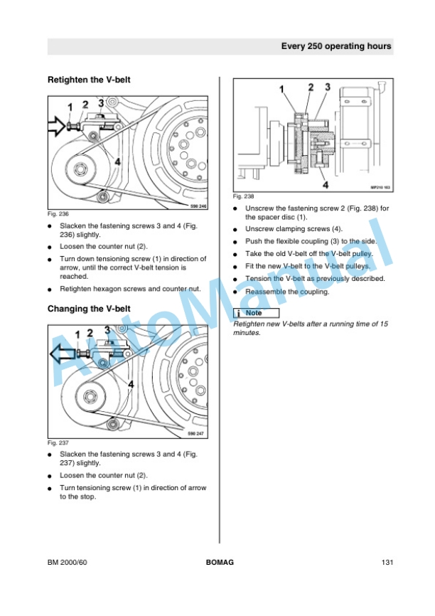 Bomag BM 2000-60 Cold Milling Machine Operating and Maintenance Instructions 00806061 4 Bomag BM 2000-60 Cold Milling Machine Operating and Maintenance Instructions 00806061-4