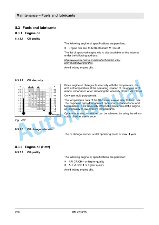 Bomag BM 2200-75 Cold Planer Operating and Maintenance Instructions 00820166 4 Bomag BM 2200-75 Cold Planer Operating and Maintenance Instructions 00820166 - Image 4