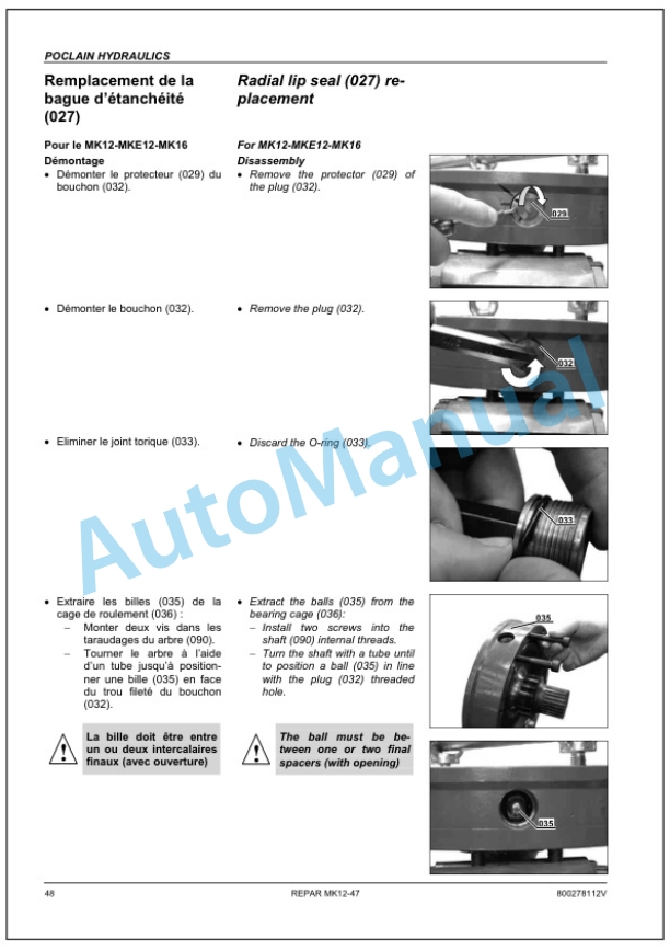Bomag BM 500-15, BM 600-15 Compact Milling Machine Service Manual 00891685 3 Bomag BM 500-15, BM 600-15 Compact Milling Machine Service Manual 00891685 - Image 3