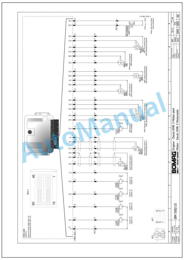 Bomag BM 500-15, BM 600-15 Compact Milling Machine Service Manual 00891685 4 Bomag BM 500-15, BM 600-15 Compact Milling Machine Service Manual 00891685 - Image 4