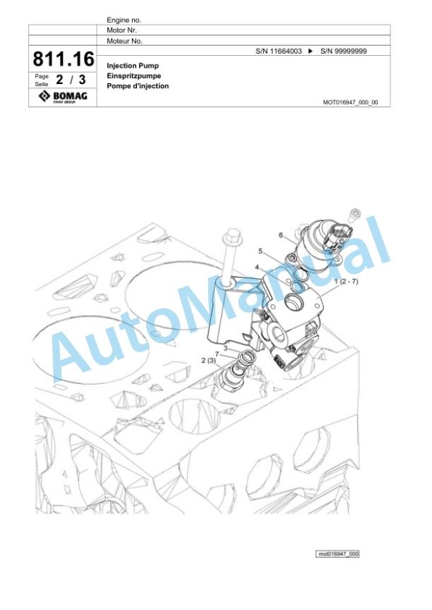 Bomag BM 500-15-PB TIER4I Cold Milling Planer Spare Parts Catalogue 00824743 5 Bomag BM 500-15-PB TIER4I Cold Milling Planer Spare Parts Catalogue 00824743-5