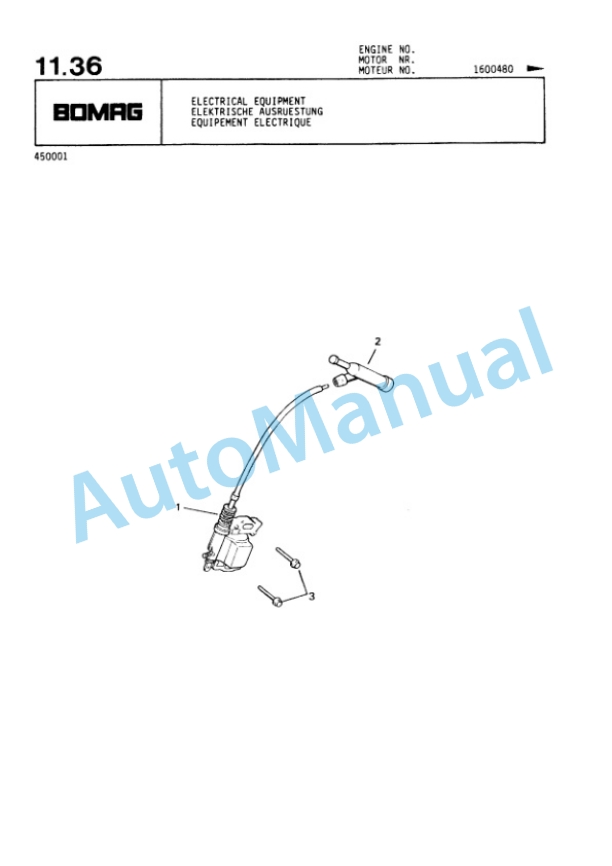 Bomag BP 10-36, BP 15-45 Vibratory Plate Compactor Spare Parts Catalogue 00811814 3 Bomag BP 10-36, BP 15-45 Vibratory Plate Compactor Spare Parts Catalogue 00811814-3